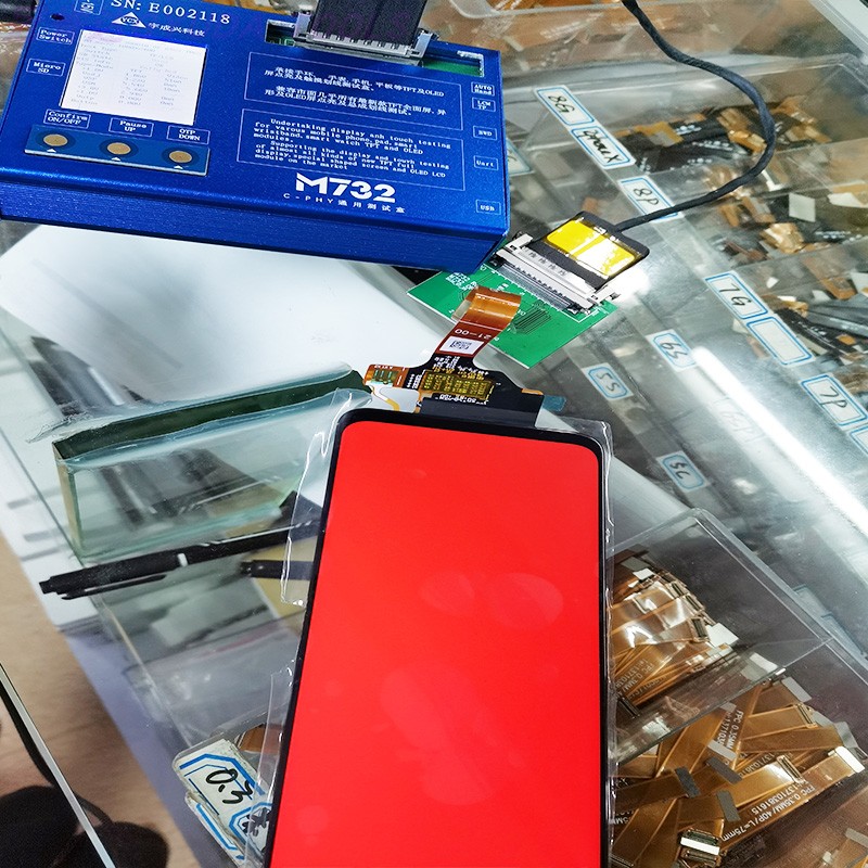 新品M732 C-PHY总成测试架测试盒 支持A92S,Realme6显示触摸检测 - 图1