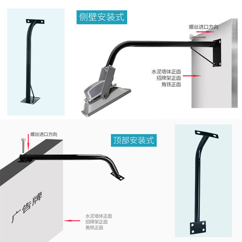 led投光灯户外防水100w支架广告牌招牌50W暖光超亮防眩室外投射灯 - 图3