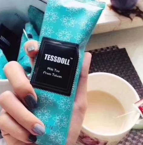 tessdoll 台湾网红奶茶台仕朵手工冲泡饮品原味袋装条装 整桶装 - 图1