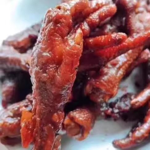 黄师傅酱骨爪一袋450克 一点微微辣 瞬间酱爆 很有嚼劲鸡爪,淘宝优惠券,粉丝福利购,淘宝优惠卷