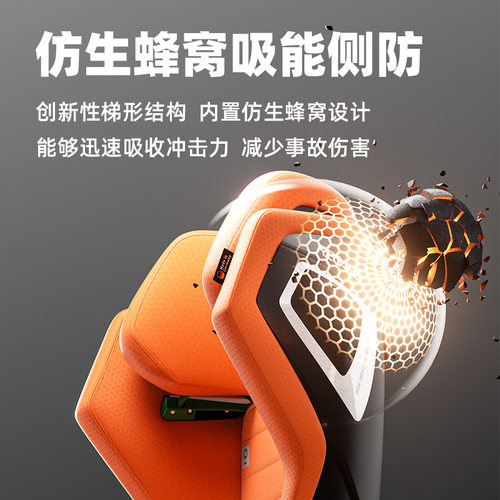 德国进口RECARO儿童安全座椅3-12岁AXION1幻影中大童座椅isize - 图1