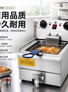 绿巢电炸炉商用电炸炉炸锅
