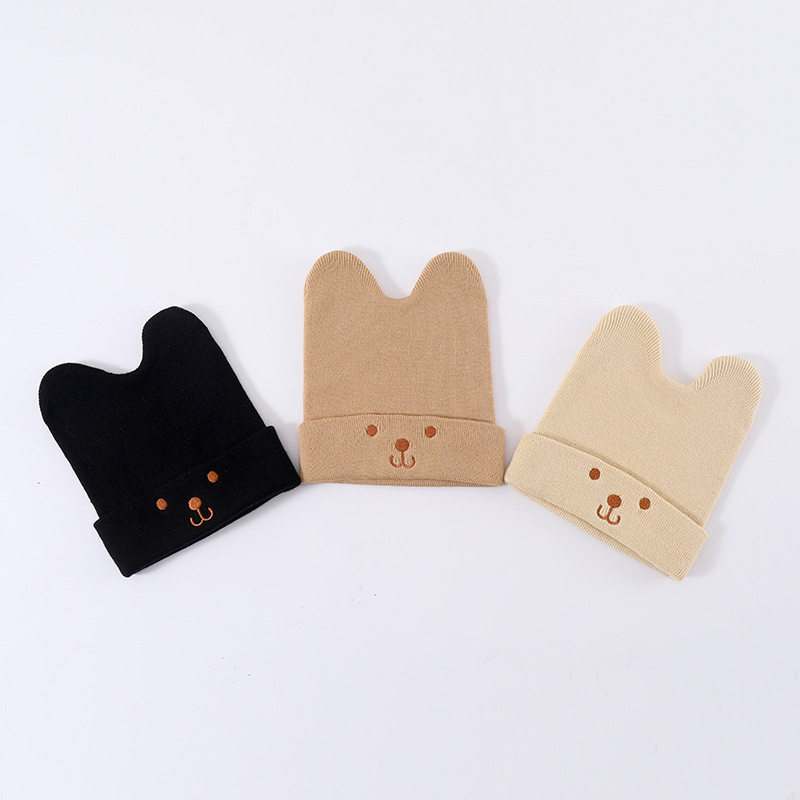 婧麒婴儿帽子秋冬季新生儿宝宝套头帽儿童针织毛线帽秋冬季保暖帽,淘宝优惠券,粉丝福利购,淘宝优惠卷