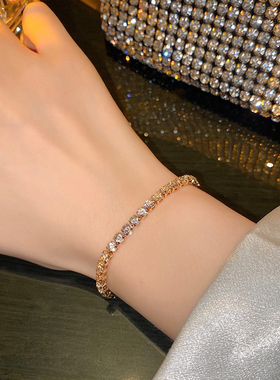 Mr.Pumpkin简约风锆石轻奢手链