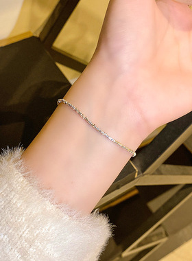 【南瓜先生】极简碎银子造型手链