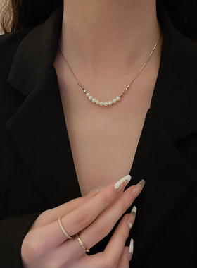 时尚简约天然淡水珍珠项链