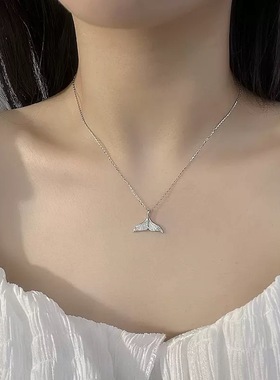 【南瓜先生】闪钻鱼尾项链