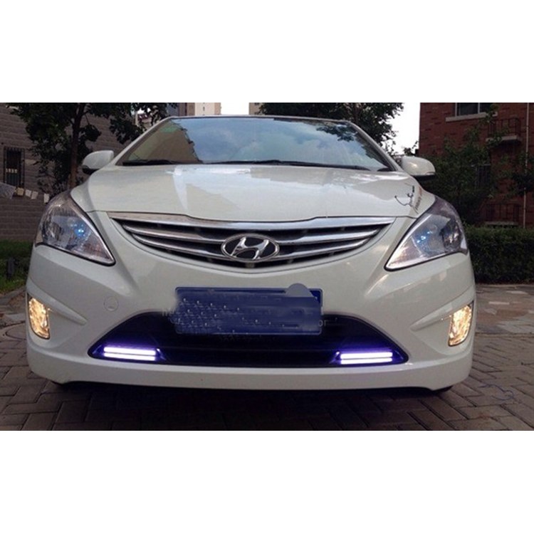 汽车LED L型7字日行灯超亮COB日间行车灯通用防水改装U型雾灯装饰_虎窝淘
