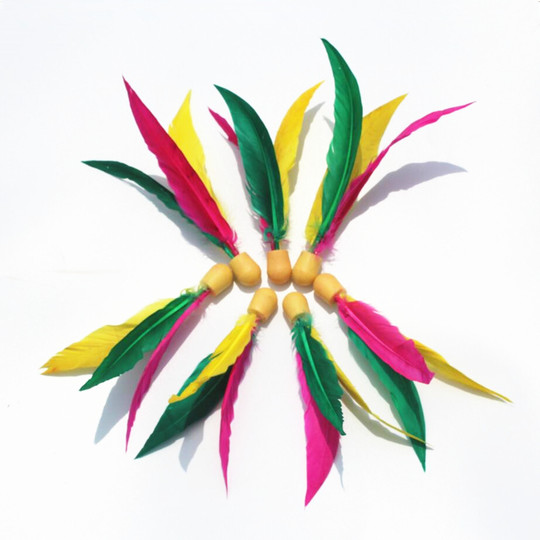 板羽球正品耐打三毛球牛筋球羽高弹球板羽球拍专用球一组10个包邮