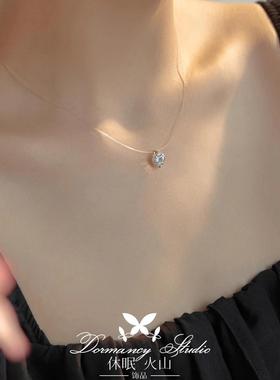 S925纯银人鱼之泪项链