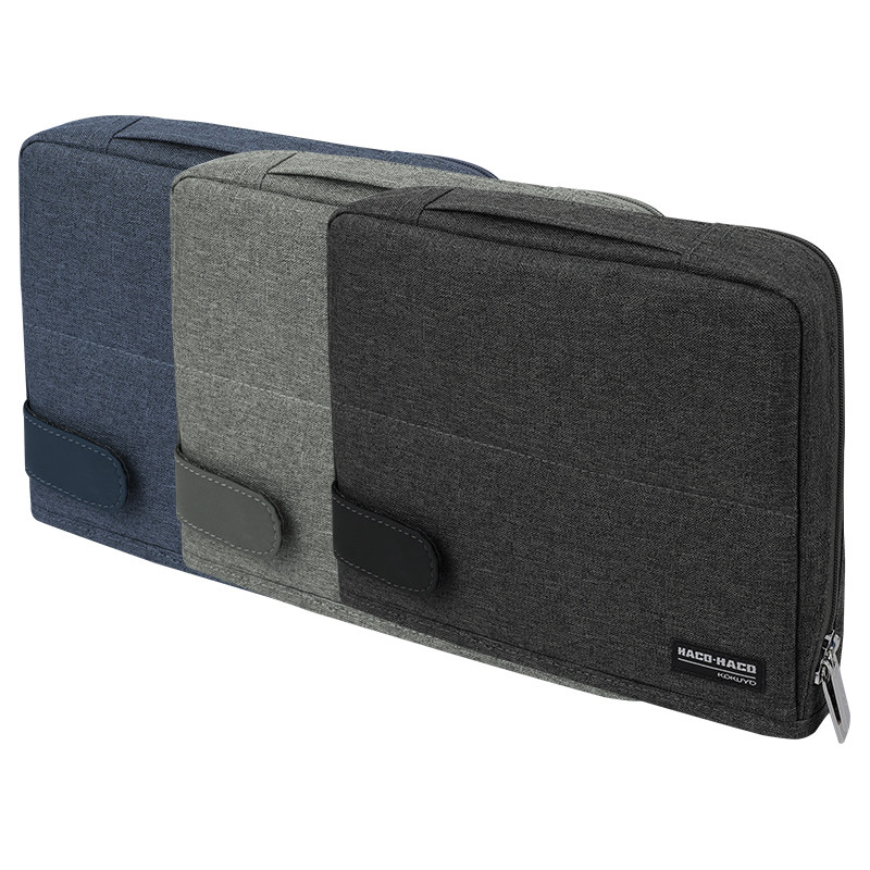 日本国誉kokuyo笔袋学生用大容量文具袋女简约复古多功能文具盒日系文具笔盒铅haco笔盒联新办公,淘宝优惠券,粉丝福利购,淘宝优惠卷