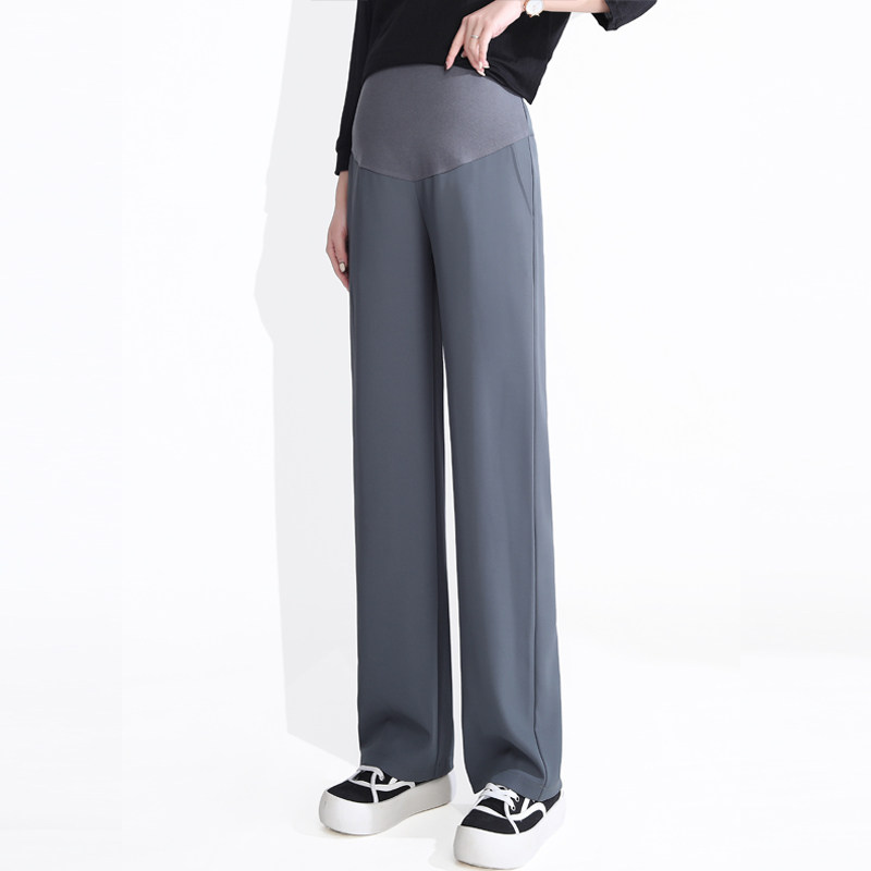 春秋外穿2022年托腹直筒孕妇裤子 孕伊尚孕妇直筒裤