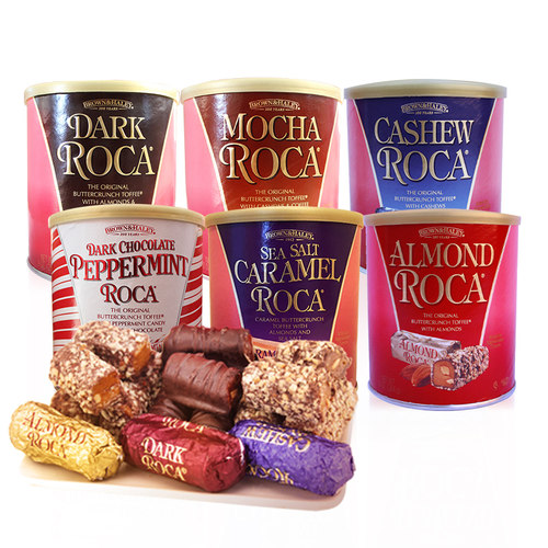 美国Almond Roca乐家扁桃仁巧克力太妃酥脆喜糖果零食年货送礼盒 - 图3