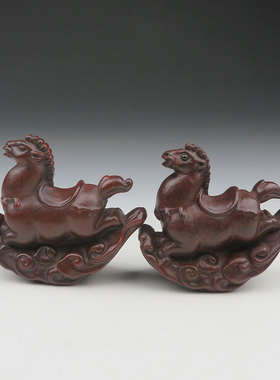 摆件佛像生肖招财进宝紫砂雕塑