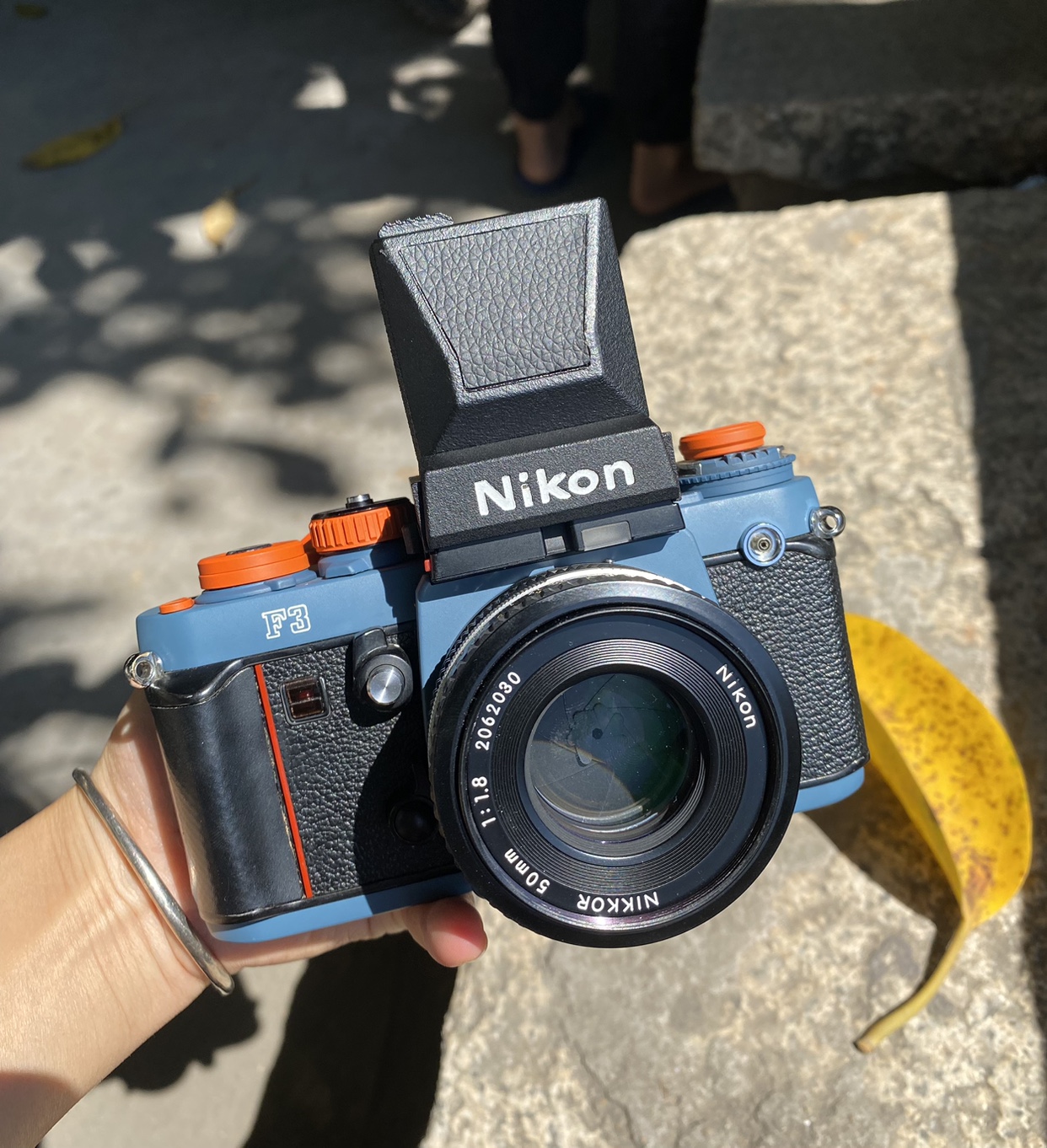 尼康f3复刻腰平取景器Nikon DW-3可视快门5倍放大镜 - 图2
