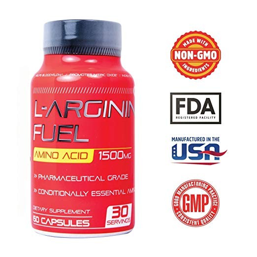 美国代购N.1 L-arginine Fuel Extra Strength L Arginine - 1500 - 图0