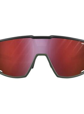 代购JULBO男士太阳镜偏光防雾变色抗油污大框红色镜片黑色框架