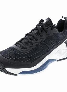 代购Men's Rush Pro 4.5 Tennis Shoes Black and Ensign Blu