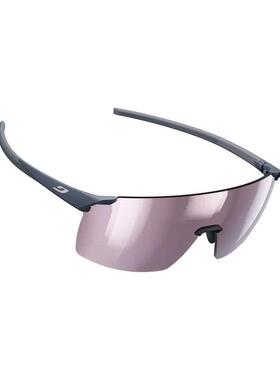 代购JULBO男士太阳镜防雾高透光偏光抗冲击无框大镜片黑色镜腿