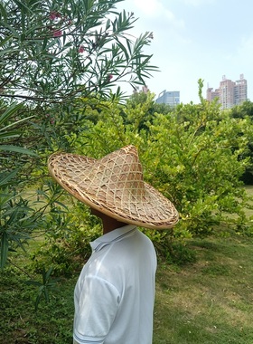 舞蹈道具舞蹈竹笠缘复古定制
