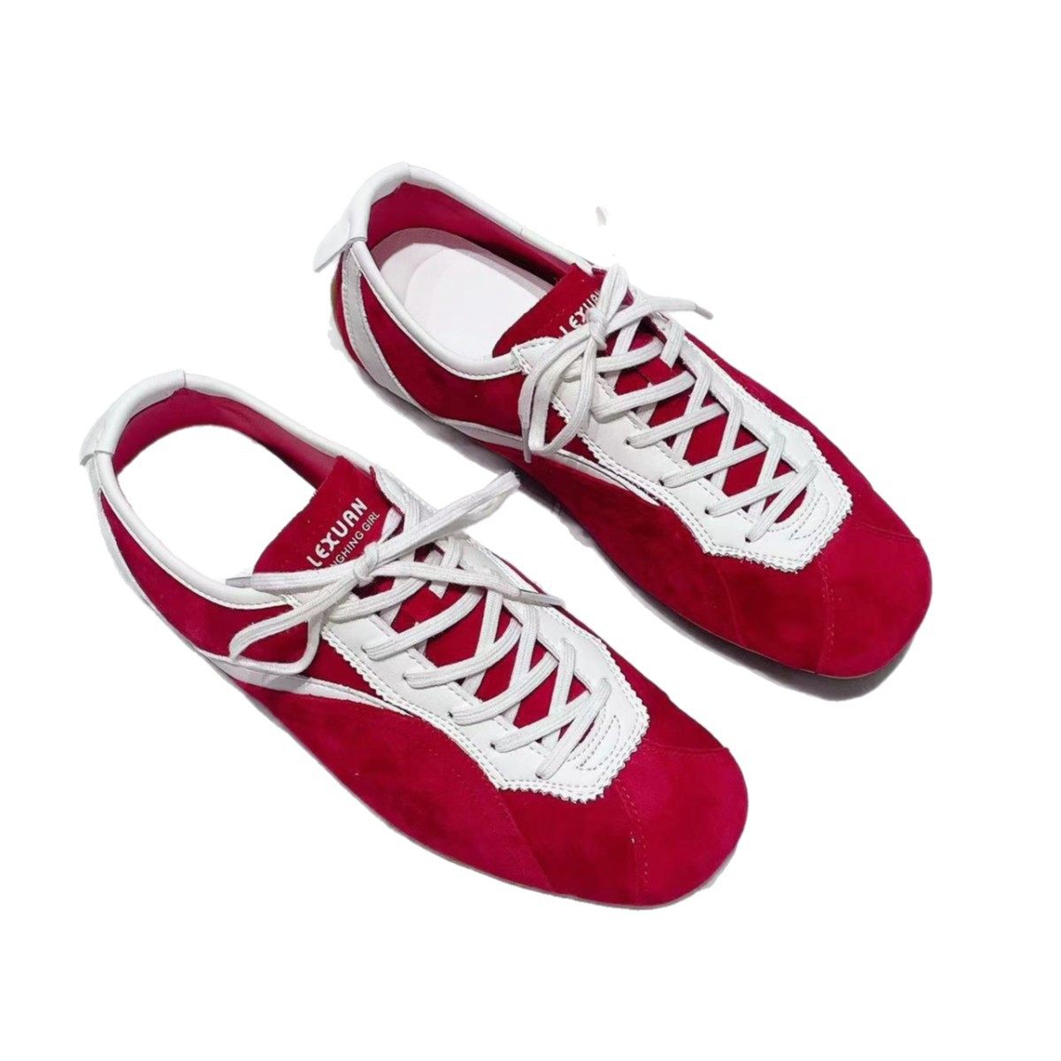 2026春季新款复古德训鞋女百搭运动休闲阿甘鞋女板鞋潮,淘宝优惠券,粉丝福利购,淘宝优惠卷