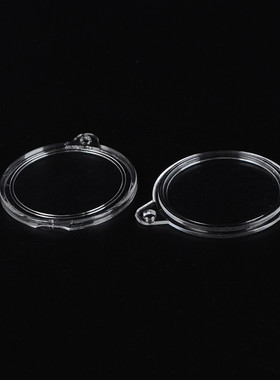 空心吊坠亚克力透明项链嘎乌盒