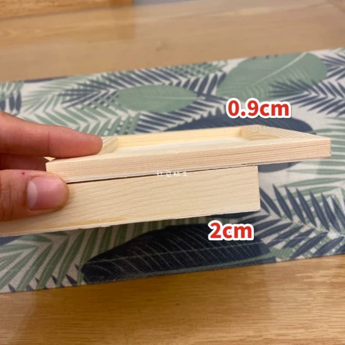 Глина из натурального дерева, сверхлегкая трехмерная детская фоторамка, «сделай сам», со снежинками