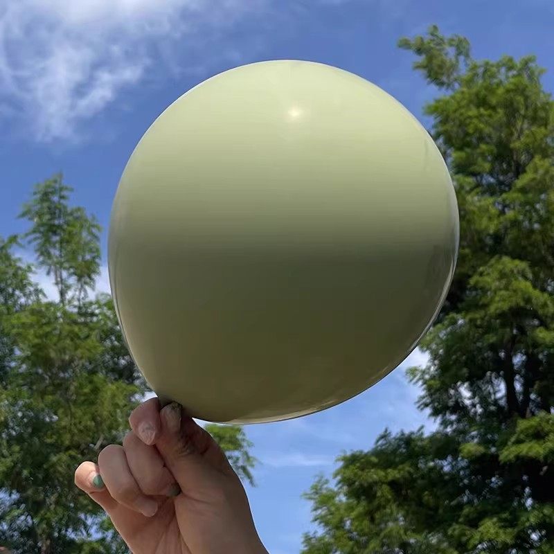 ins风双层气球复古牛油果复古粉沙滩白色气球生日派对布置装饰品,淘宝优惠券,粉丝福利购,淘宝优惠卷