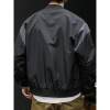 Jackets, men's spring and autumn men's clothing, trendy men's black tops, autumn 2026 new men's baseball uniforms, large size
