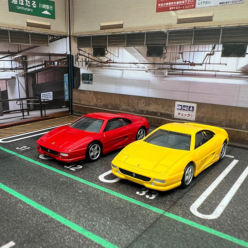 2023日版多美卡新车黑盒TP08法拉利F355跑车儿童玩具小汽车模型