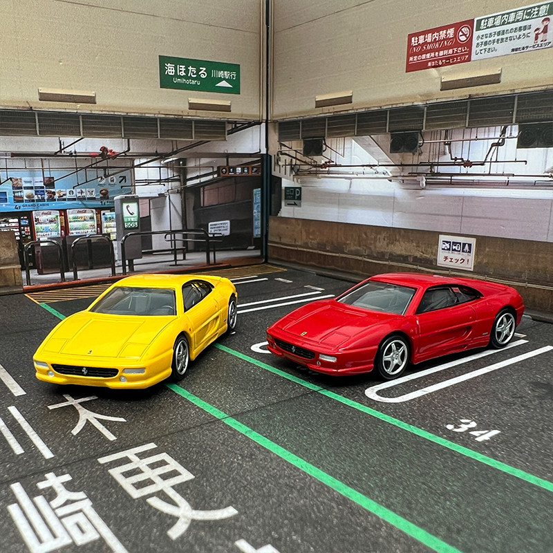 2023日版多美卡新车黑盒TP08法拉利F355跑车儿童玩具小汽车模型