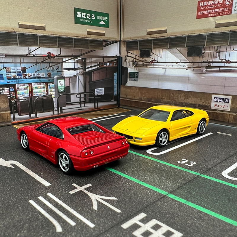 2023日版多美卡新车黑盒TP08法拉利F355跑车儿童玩具小汽车模型