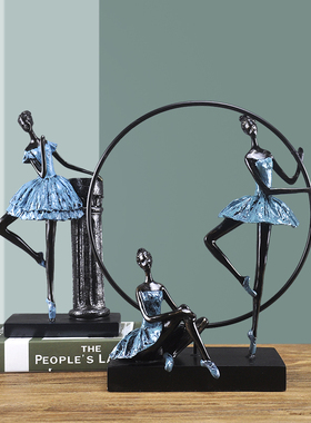 热卖欧式风树脂婚庆芭蕾舞女孩