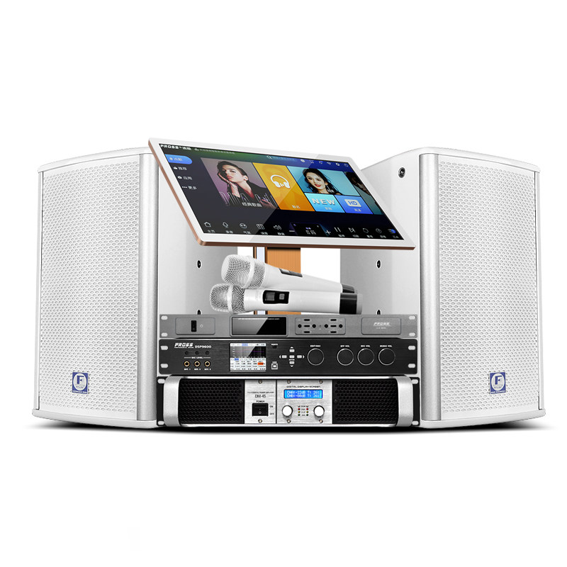 fross /沸斯m6家庭ktv套装点歌机 沸斯KTV/卡拉OK音箱