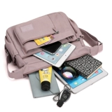 Сумка через плечо, брезент с молнией, сумка на одно плечо, коллекция 2023, ткань оксфорд