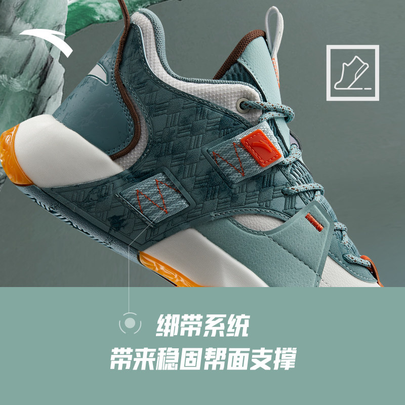 安踏篮球鞋速逸2代2021秋冬季男鞋 玛德赐纳运动篮球鞋