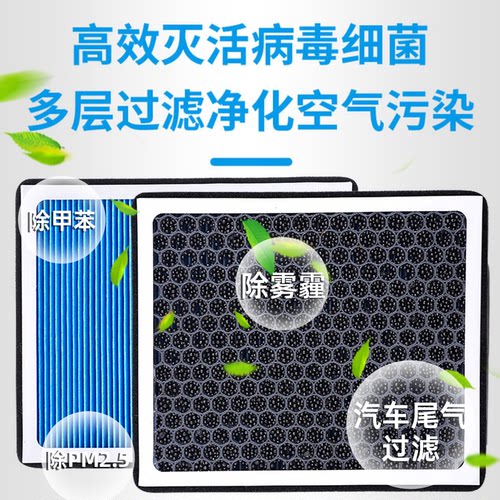 适配长安香薰空调滤芯CS75/35/55UNIV欧诺睿骋plus锐程逸动空气滤 - 图1