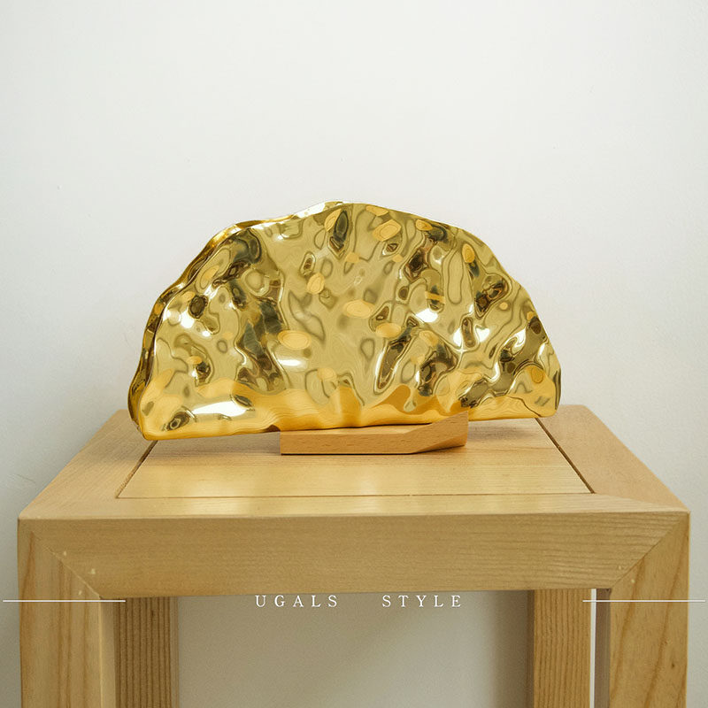 UGALS法式复古金属饺子扇形亚克力盒子包宴会气质百搭手拿斜挎包,淘宝优惠券,粉丝福利购,淘宝优惠卷