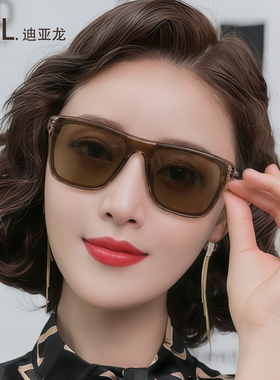 迪亚龙品牌时尚方框墨镜女2026新款经典偏光太阳镜防紫外线开车男