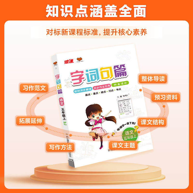 2026字词句篇一二年级三四年级下五六年级下册人教版语文上册字词句篇章生字组词造句同步专项训练题册小学教材全解解读预习复习书
