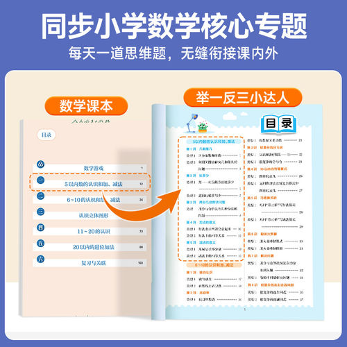 2026秋阳光同学举一反三小达人小学生数学思维秘籍一二三四五六年级上册下册人教版奥数培优教程拓展专项训练题创新天天练口算计算 - 图3