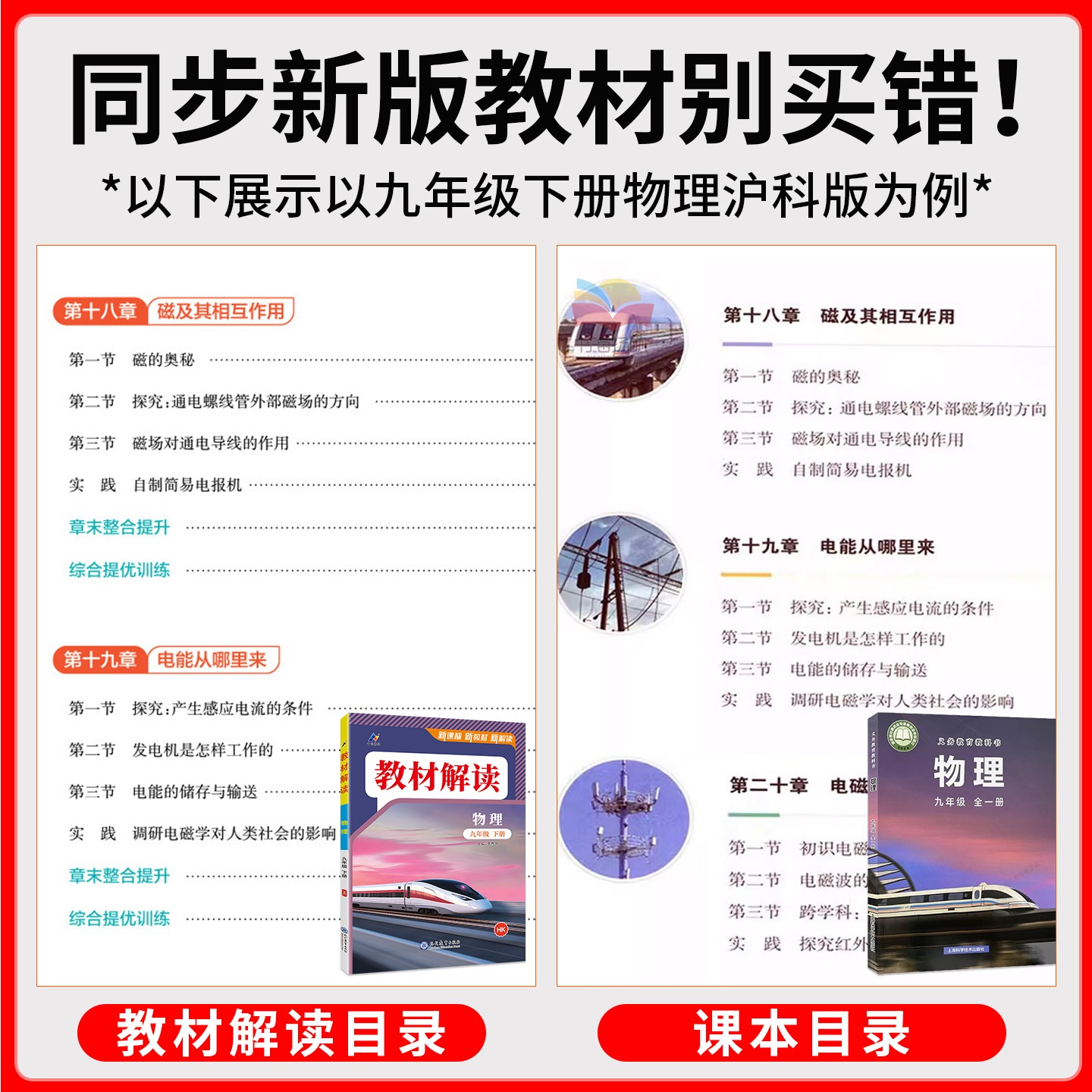 沪科版物理2026春教材解读八年级上册九年级中学教材全解上海科技版hk配套教辅初二下2物理8上册同步教材完全解读正版教材解读八上 - 图0