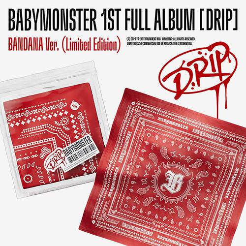 现货 宝怪 BABYMONSTER专辑 正规一 DRIP 官方正版周边小卡 - 图2