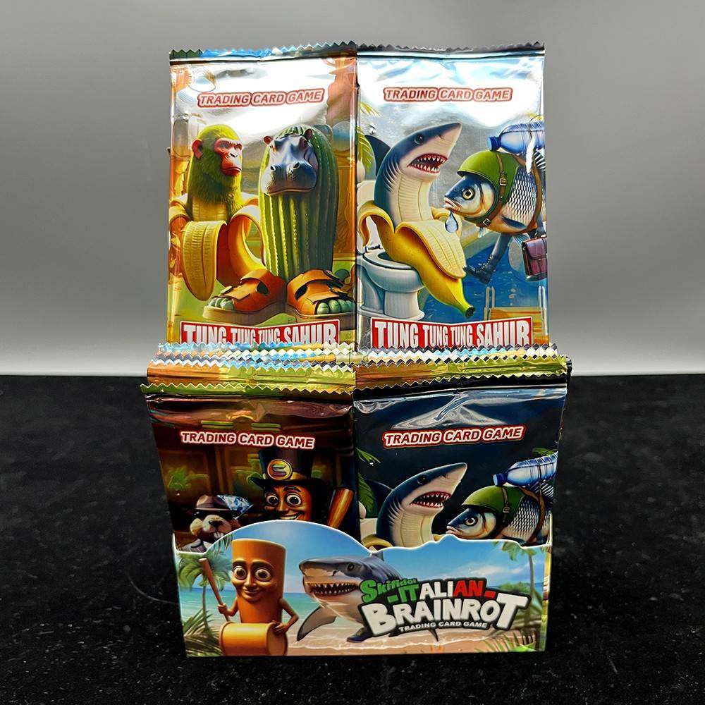 外国山海经稀有卡牌整盒儿童收藏全套卡片抽象木棍人tungtung卡包,淘宝优惠券,粉丝福利购,淘宝优惠卷