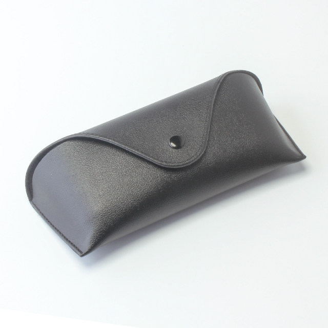 Three-color series of high-value anti-compression leather glasses box