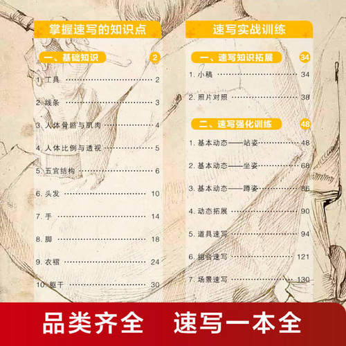 【多本低折扣】2017像典最强描摹陈赞业速写知识点实战训练单体人物动态道具组合命题场景速写名师讲解配图美术艺考联考书正能文化 - 图2