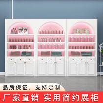 Mechia Cupboard Beauty Salon Products Display Case Cosmetics Show Cabinet Products Cabinet Chia Oil Glue Display Case Memascara