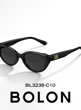 BOLON暴龙墨镜女款眼镜26新品猫眼个性小框潮流防晒太阳镜BL3238