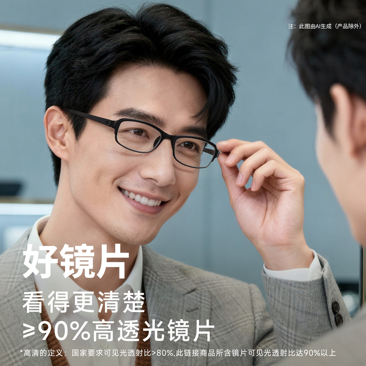 宝岛索柏老花镜男式品牌高清防蓝光老人老化超轻柔韧中老年眼镜女