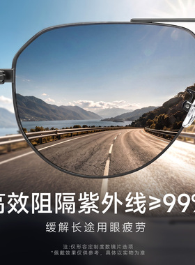 目戏近视偏光驾驶防紫外线墨镜